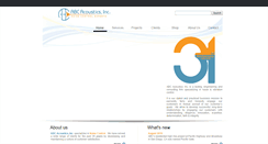 Desktop Screenshot of abcacoustics.com